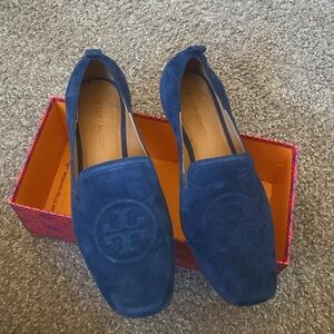 Tory Burch Leigh 15MM loafer - silk suede